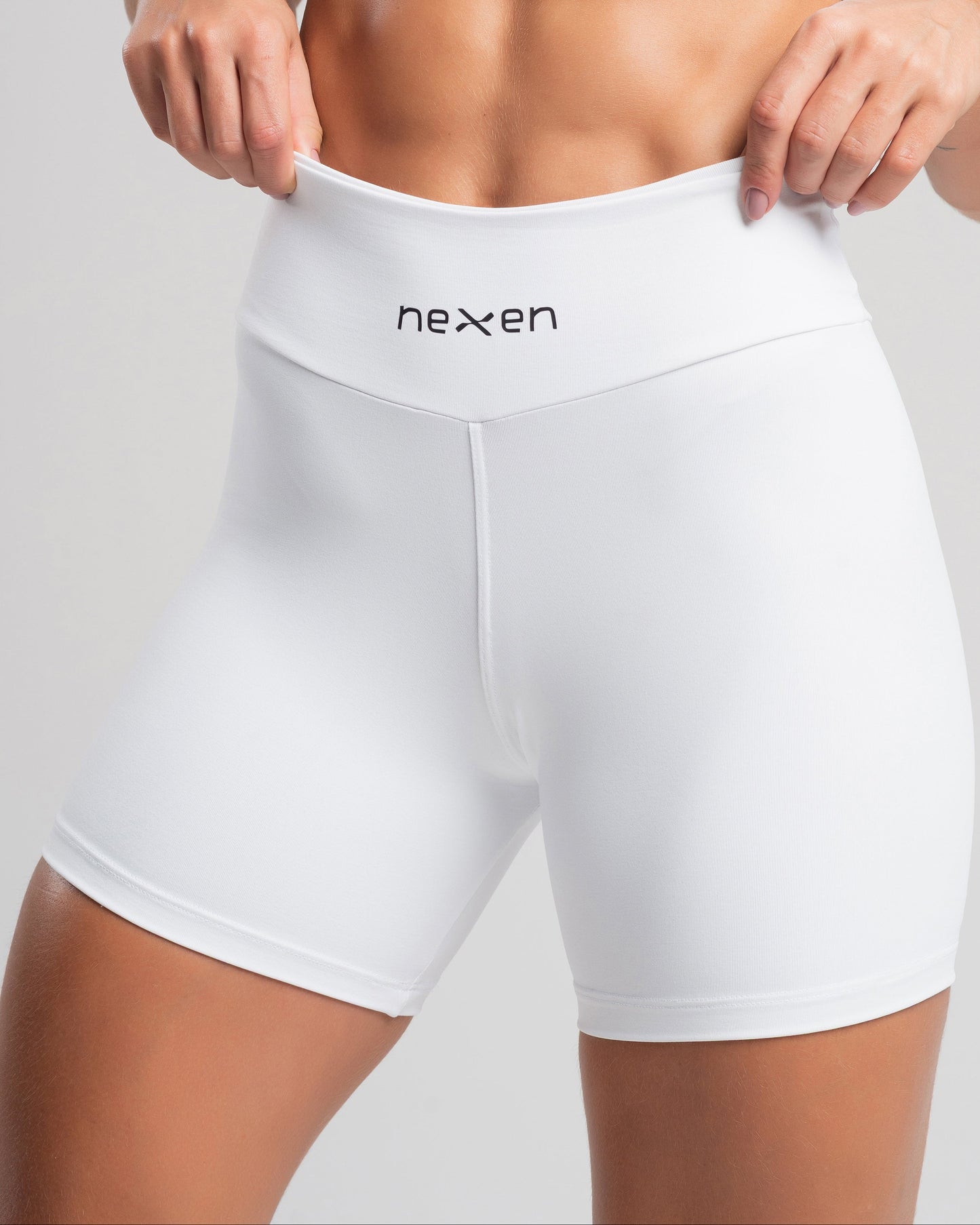 Short Tank Branco Poliamida