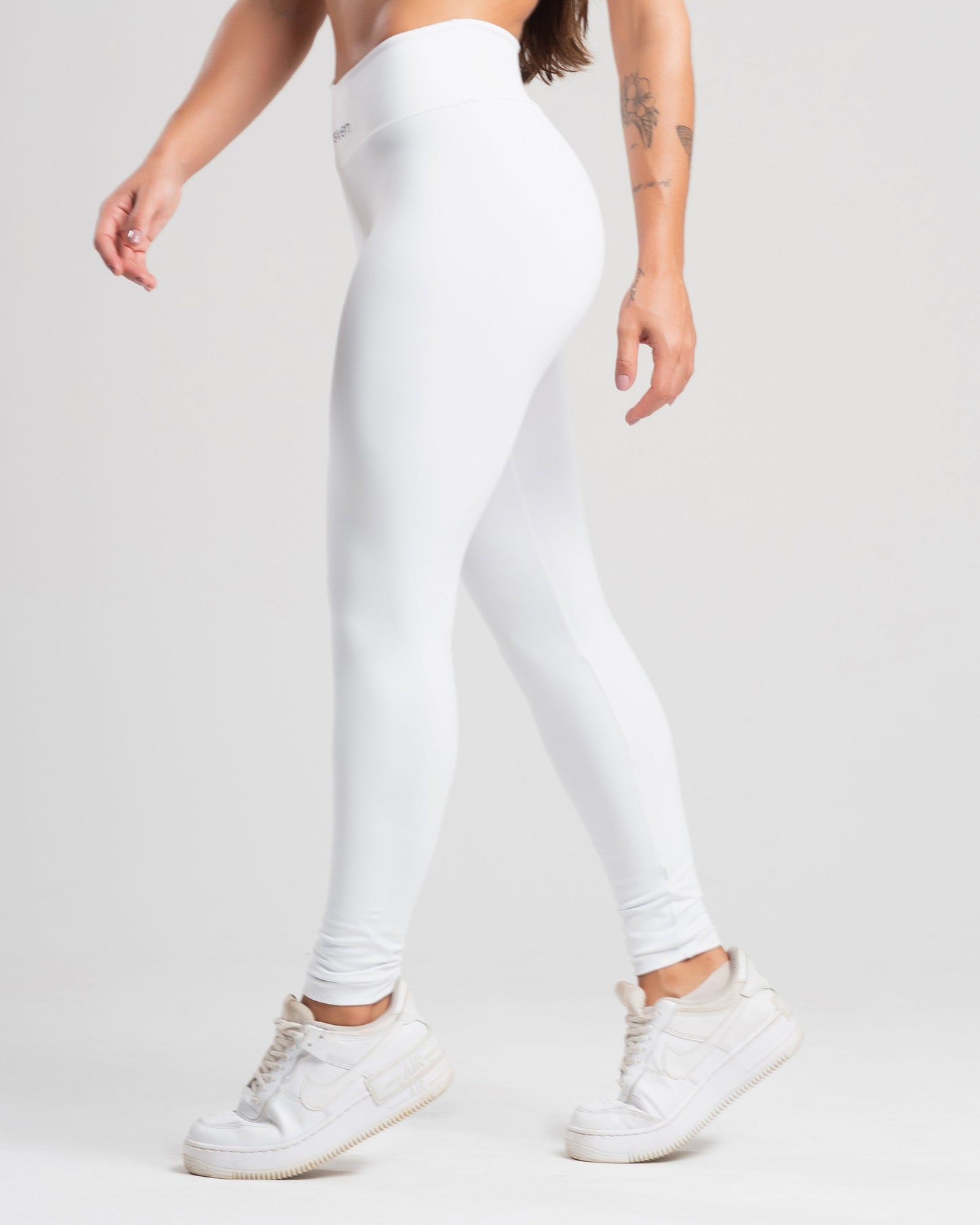 Legging Tank Branca Poliamida