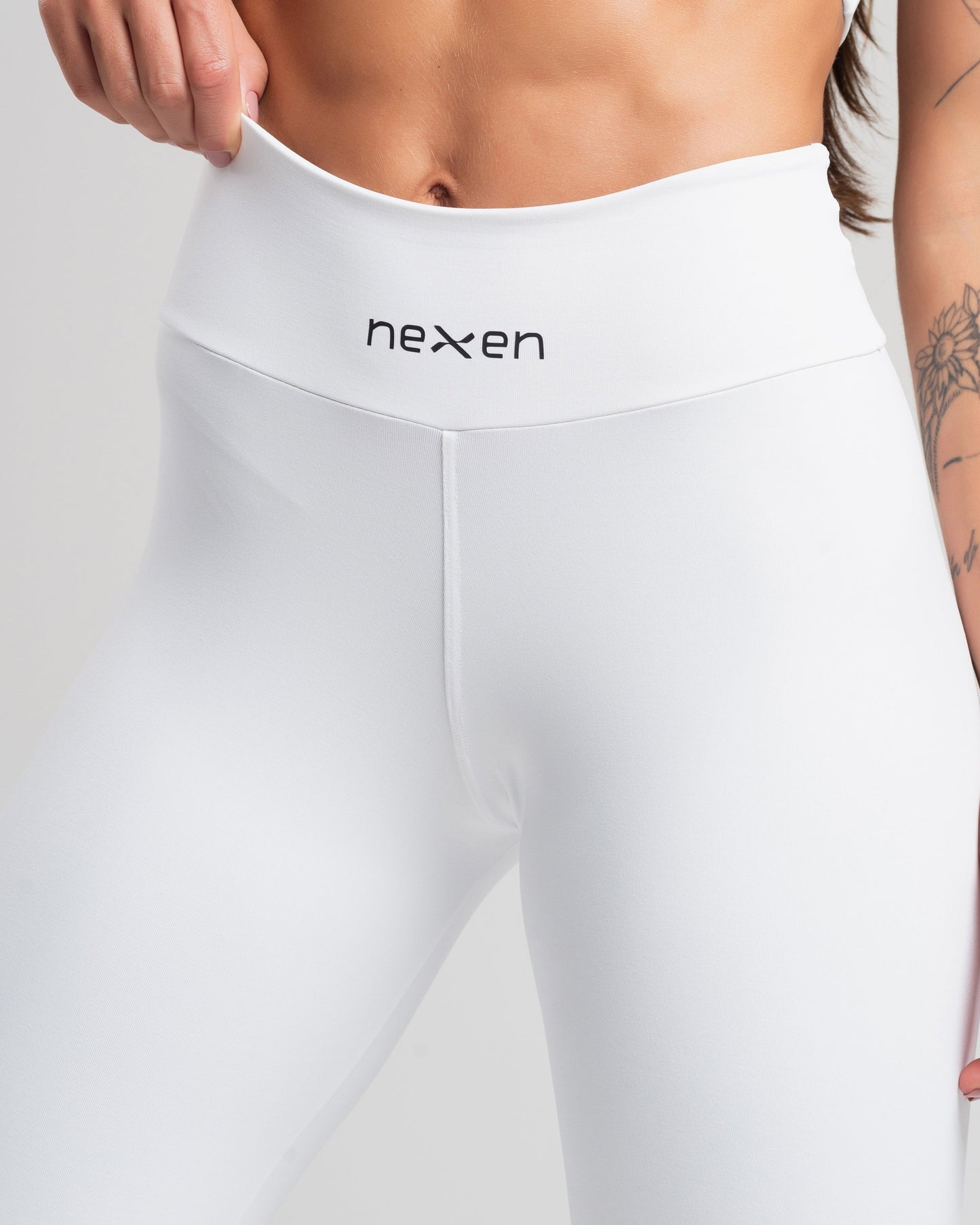 Legging Tank Branca Poliamida