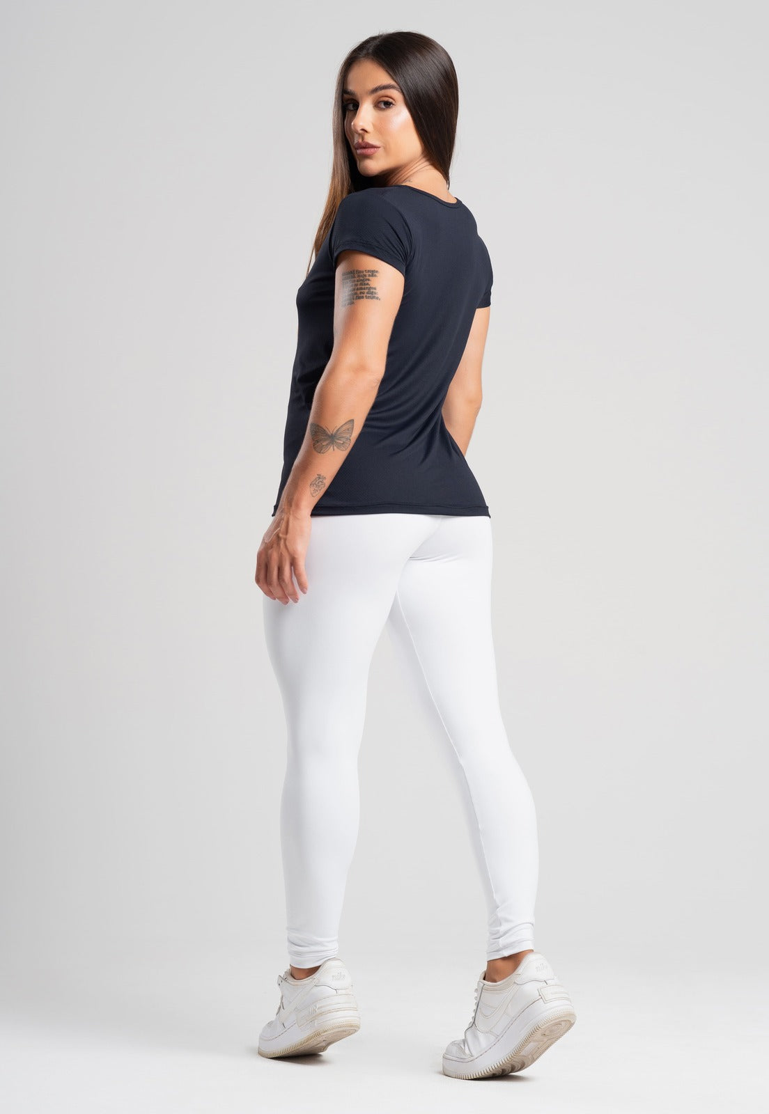 Conjunto Básico Nexen Dia a Dia Legging+Blusa - Preto