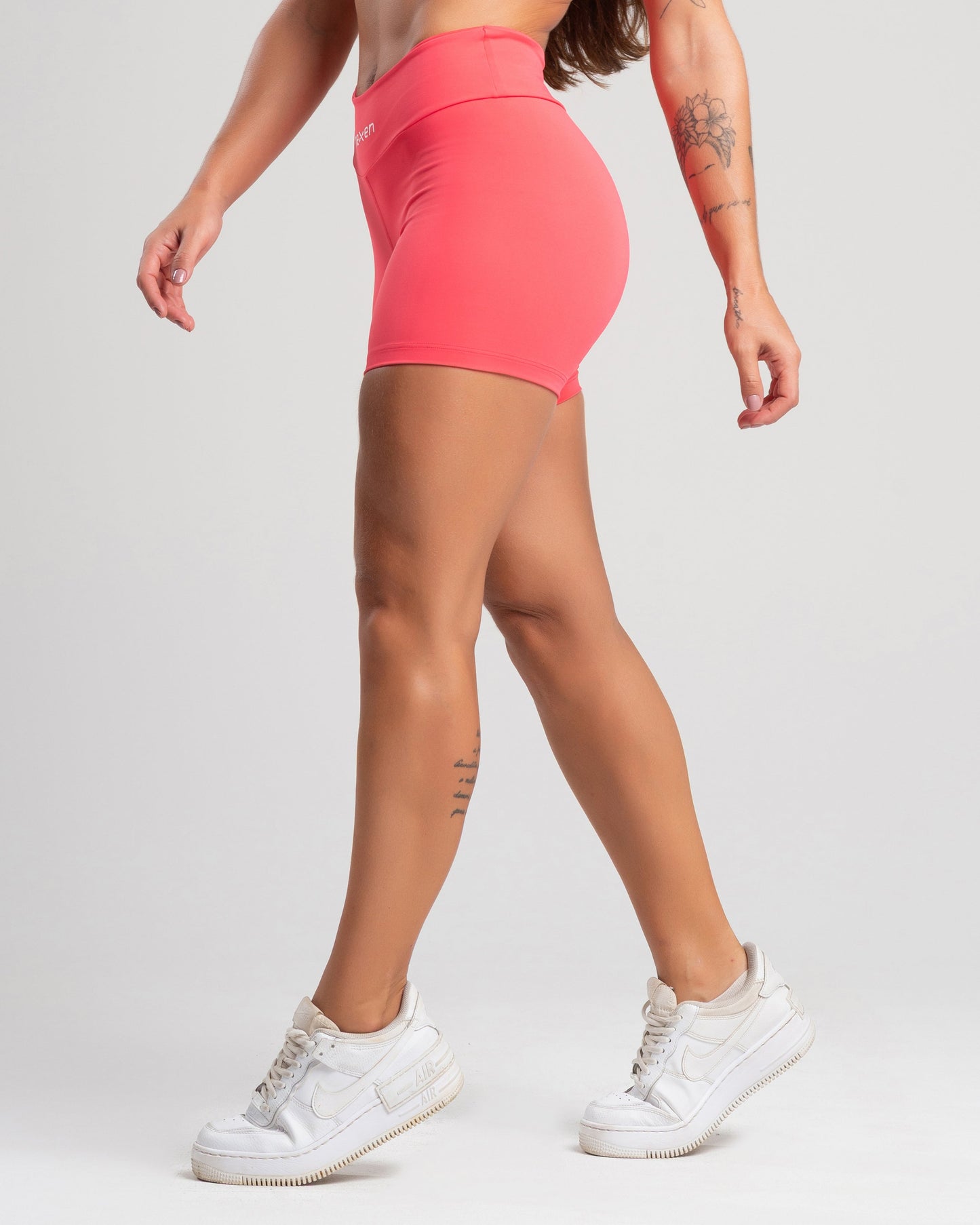 Short Tank Rosa Poliamida