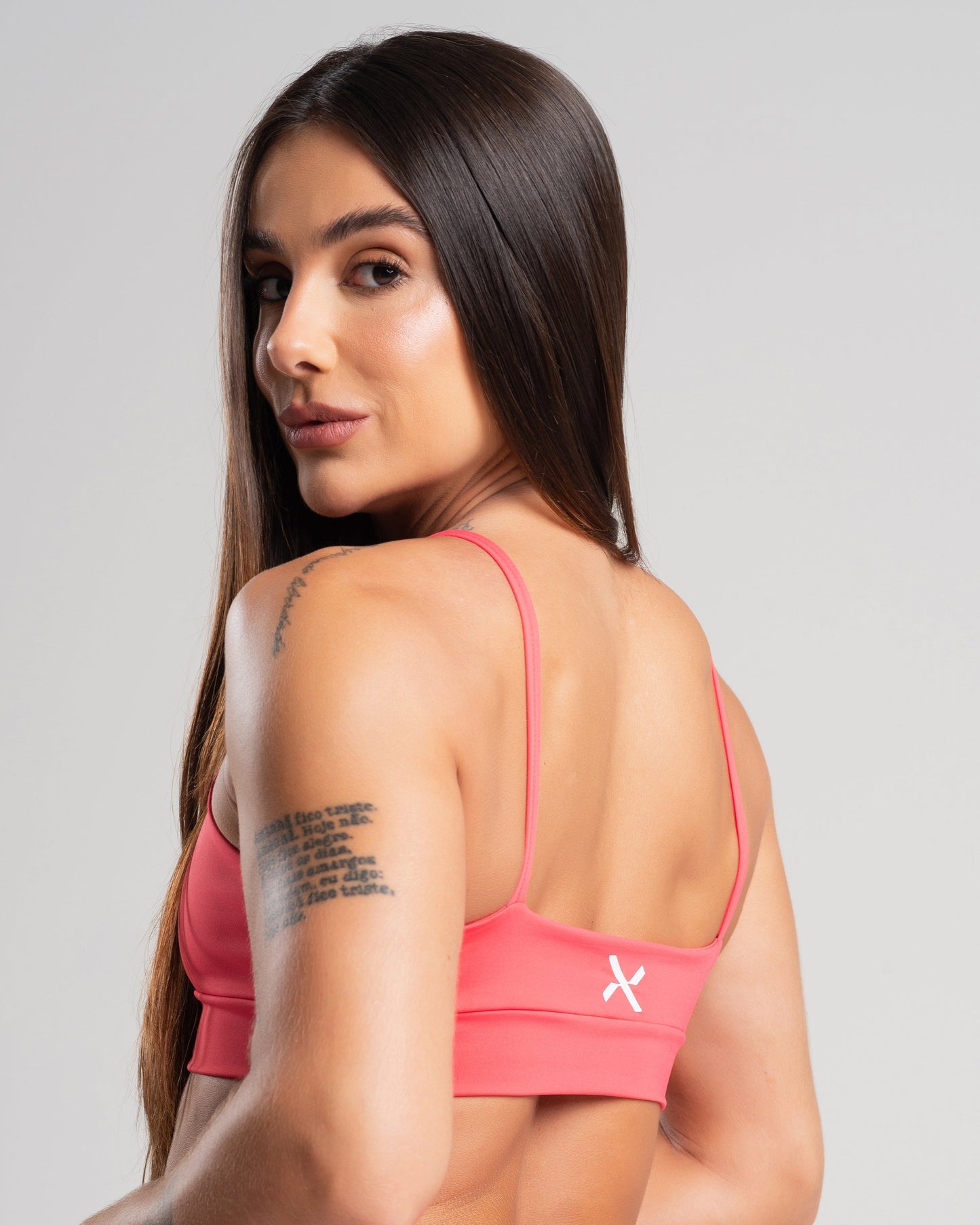 Top Tank Rosa Poliamida