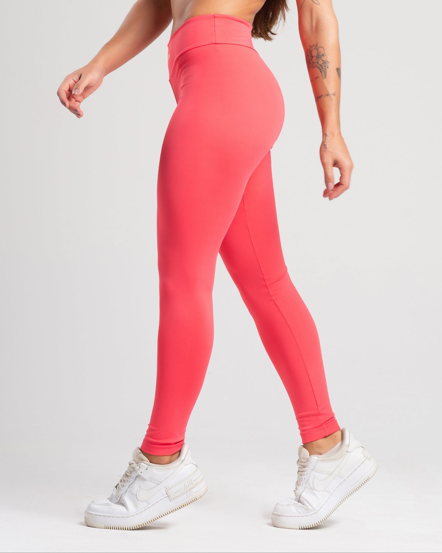 Legging Tank Rosa Poliamida