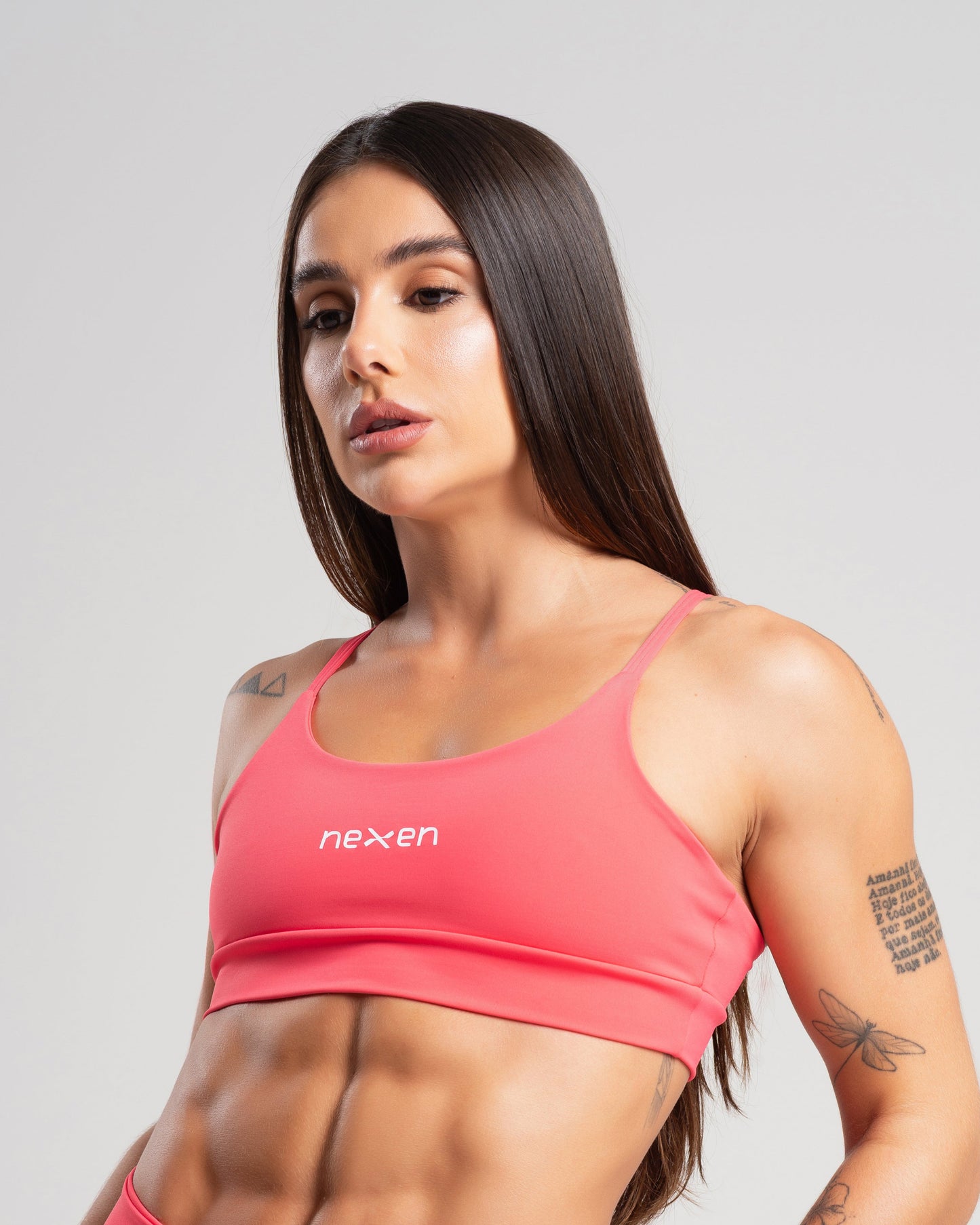 Top Tank Rosa Poliamida
