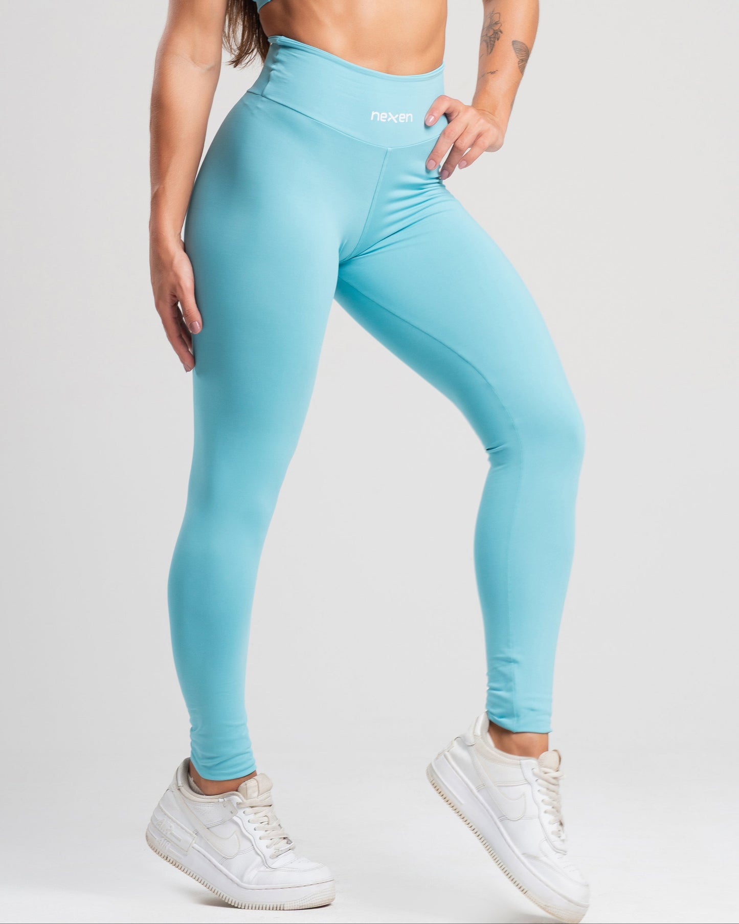 Legging Tank Azul Poliamida