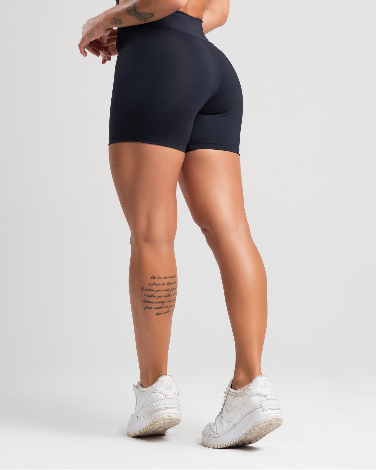 Short Tank Preto Poliamida