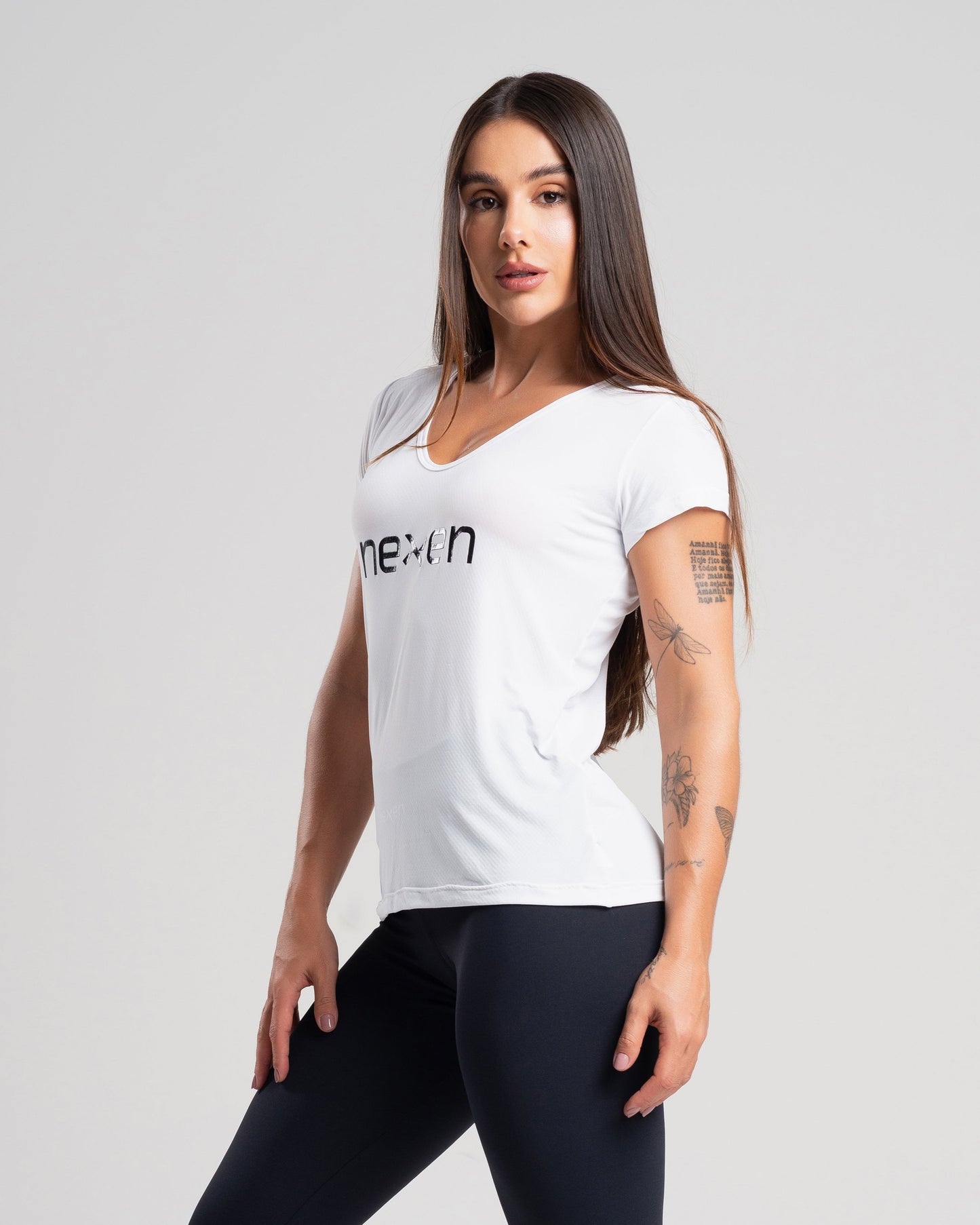 Blusa Tech Branca Poliamida