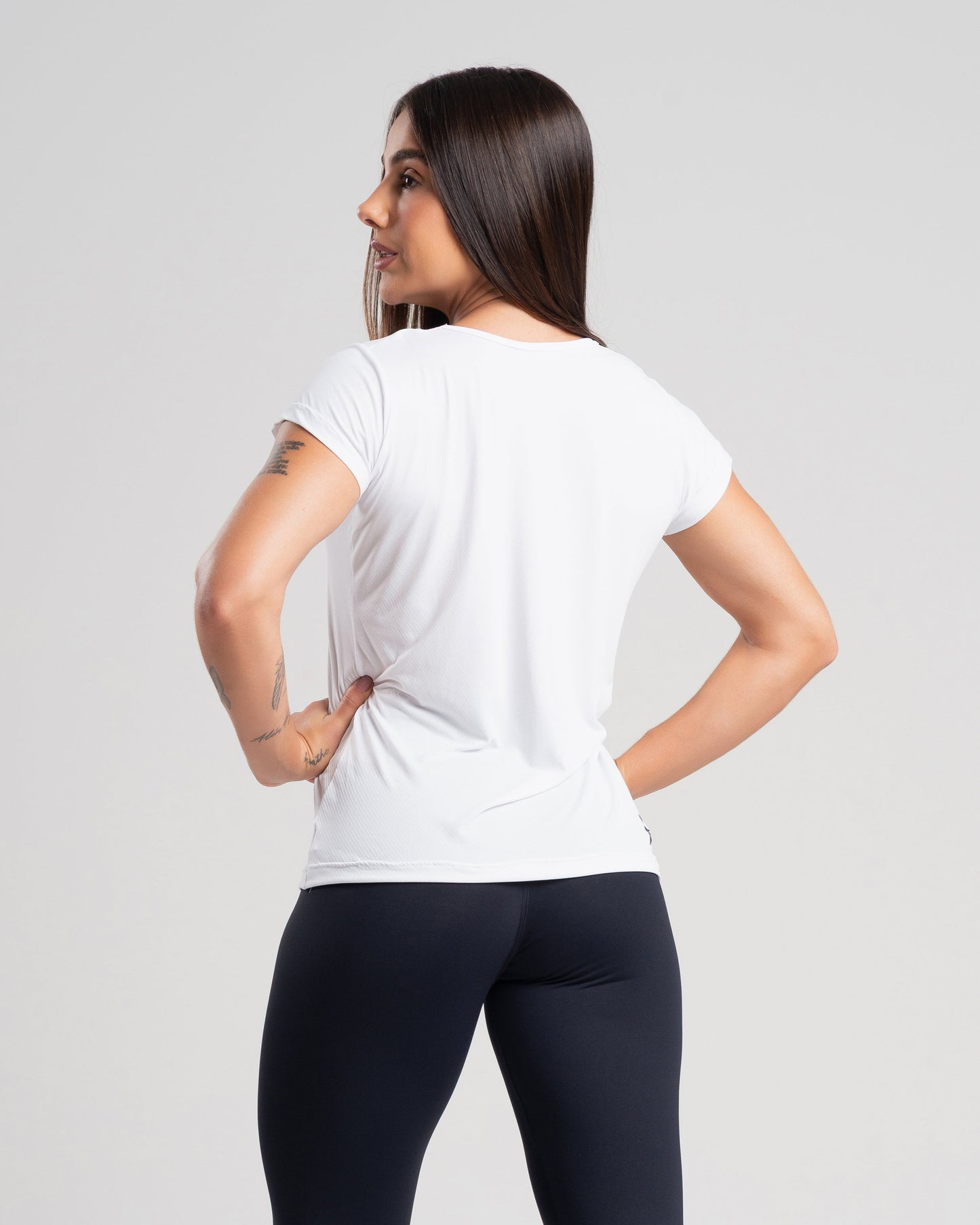 Blusa Tech Branca Poliamida