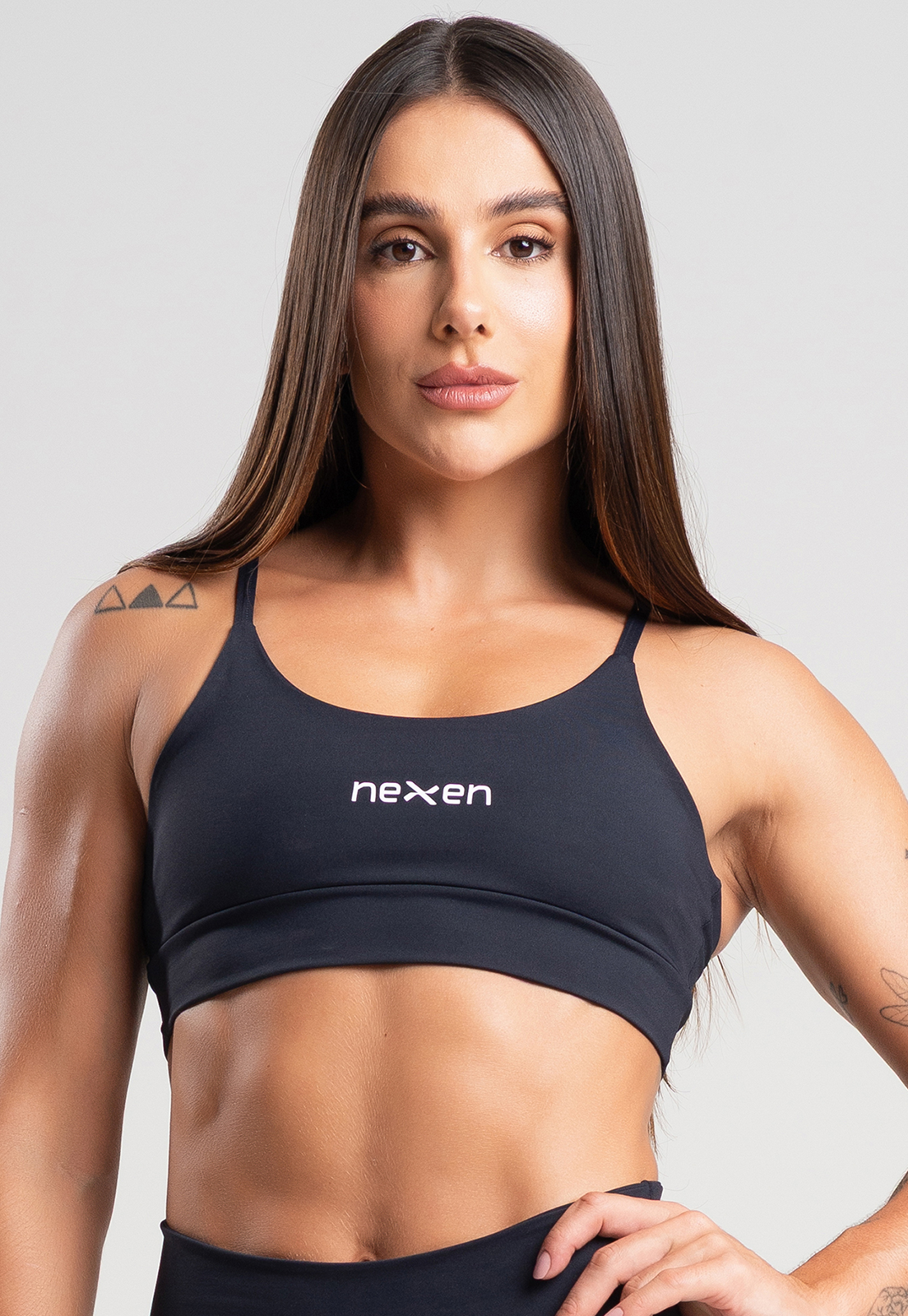 Top Tank Preto Poliamida