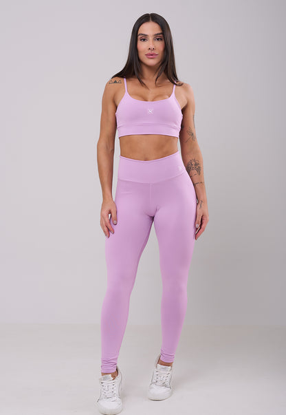 Conjunto Legging + Top Basic Lavanda