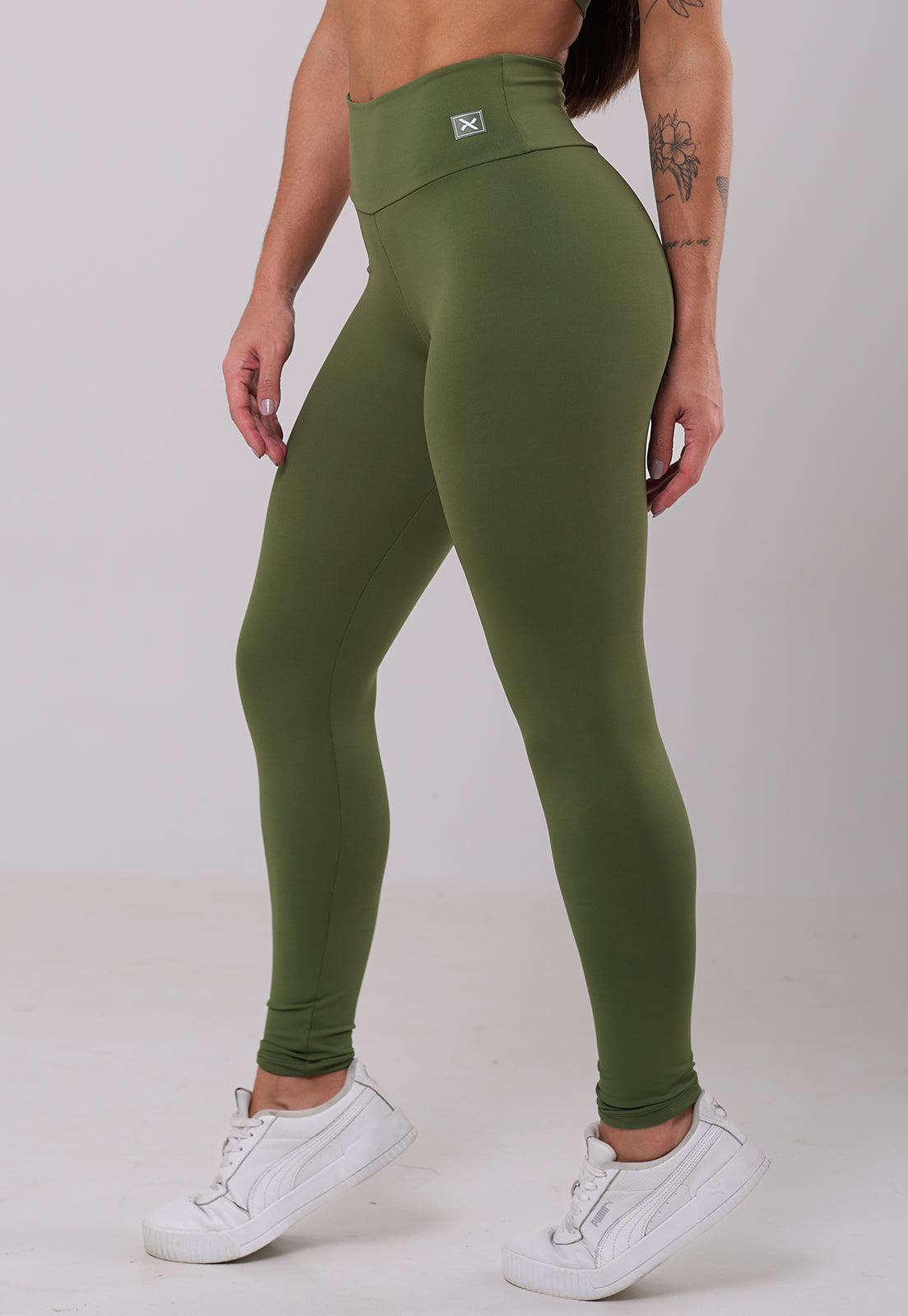 Legging Basic Verde Oliva