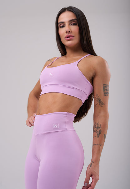 Conjunto Legging + Top Basic Lavanda