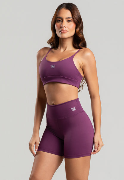 Conjunto Short + Top Basic Açai