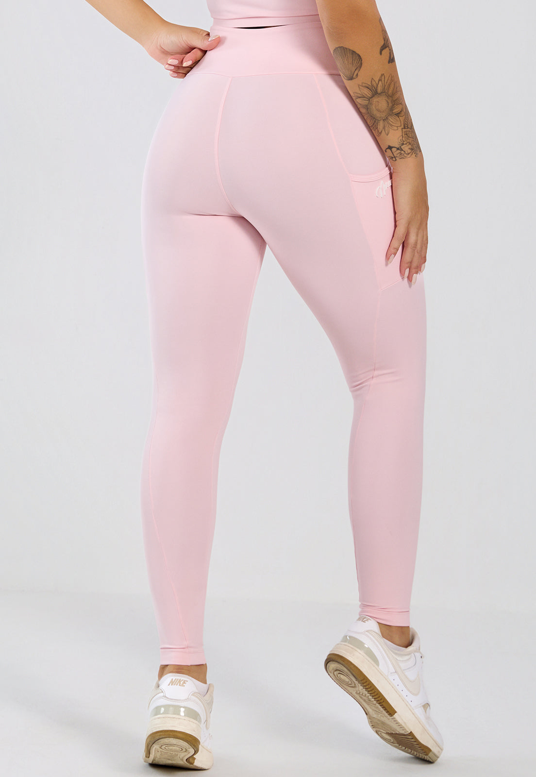 Conjunto Top e Legging Íris Rosa