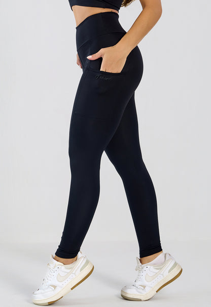 Conjunto Top e Legging Íris Preto