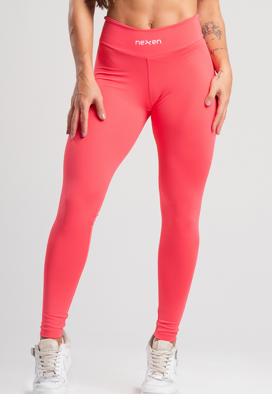 Legging Tank Rosa Poliamida