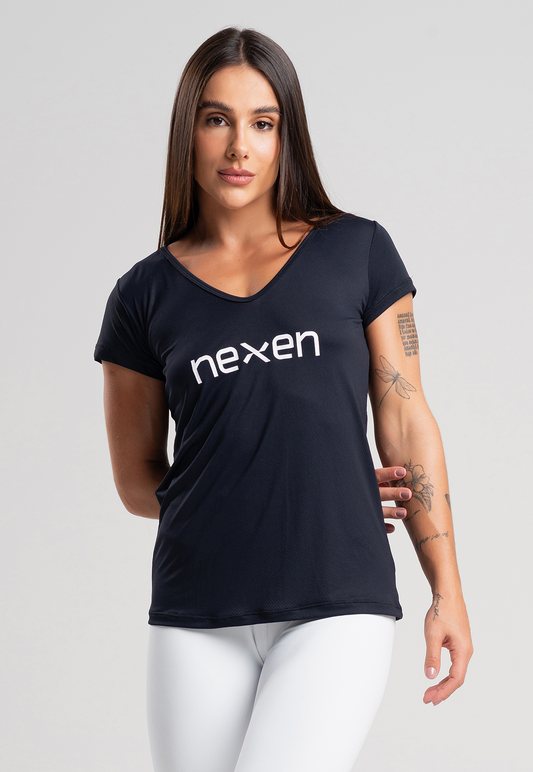 Blusa Tech Preta Poliamida