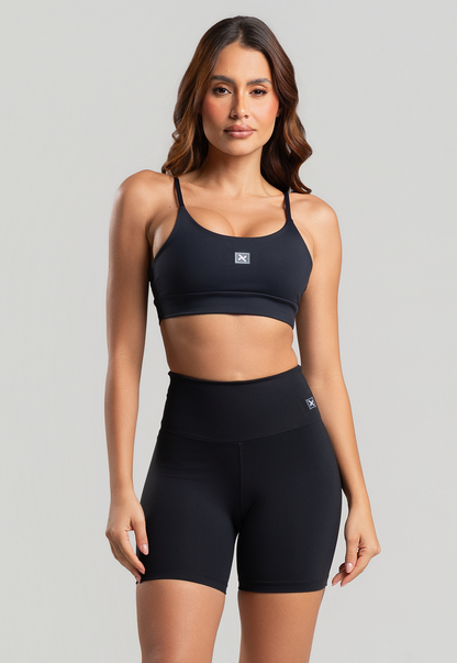 Conjunto Short + Top Basic Preto