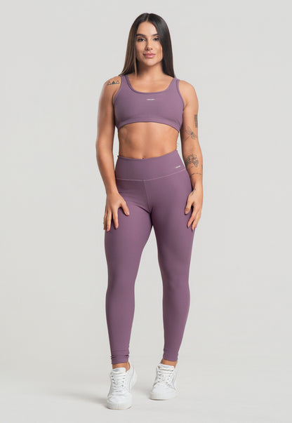 Conjunto Calça + Top Canelado Satin