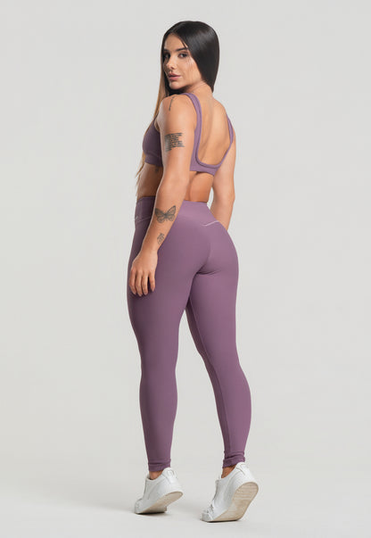 Conjunto Calça + Top Canelado Satin