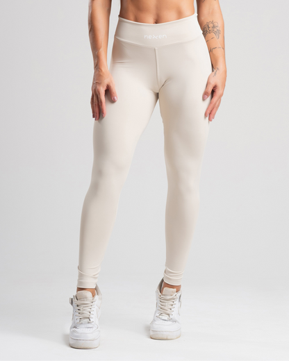 Legging Tank Areia Poliamida