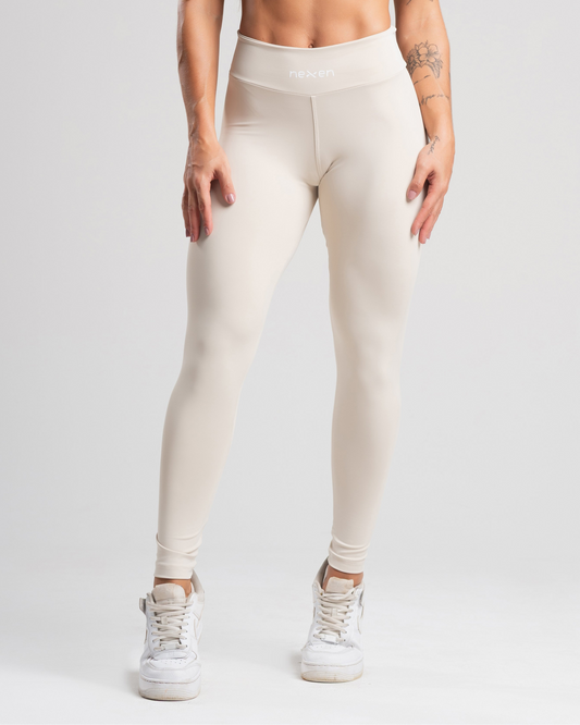 Legging Tank Areia Poliamida