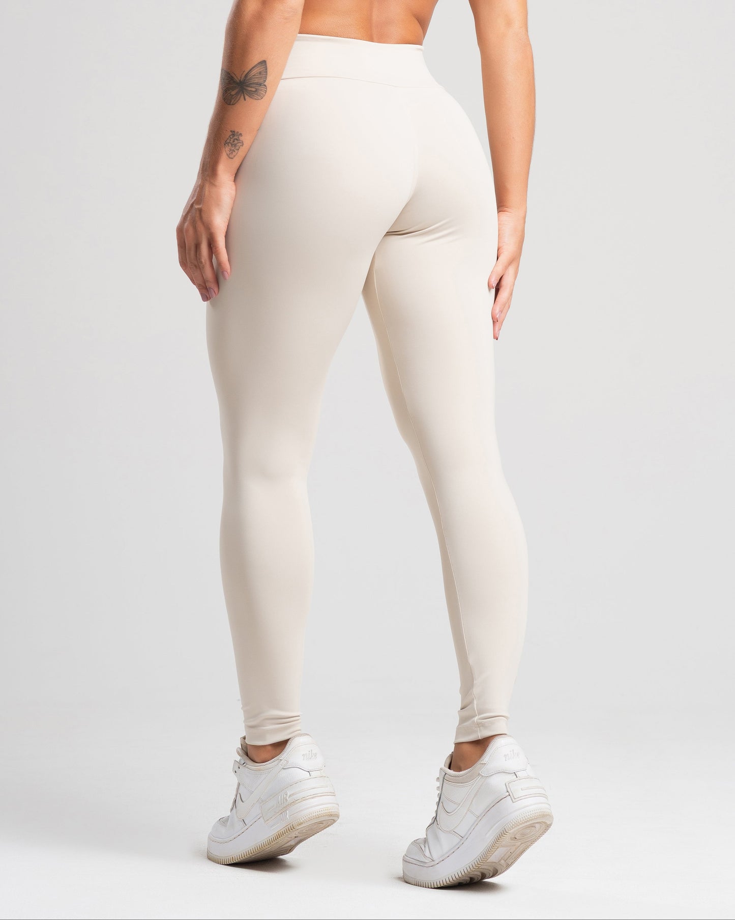 Legging Tank Areia Poliamida