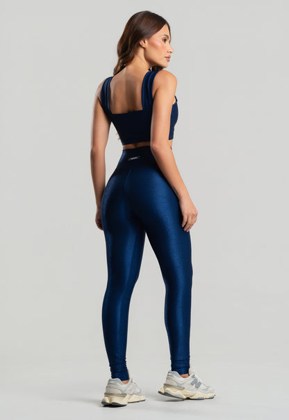 Conjunto Legging +Top Bright Azul Marinho