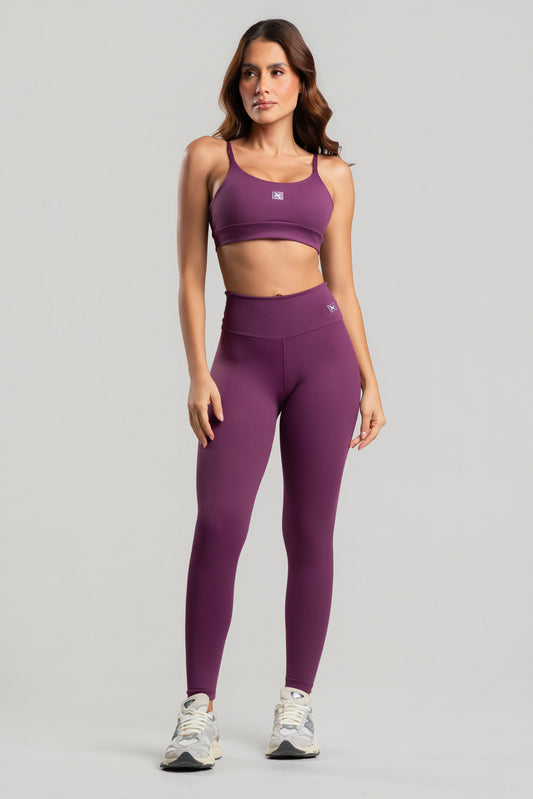 Conjunto Legging + Top Basic Açai
