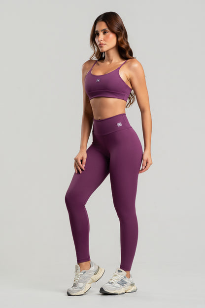 Conjunto Legging + Top Basic Açai