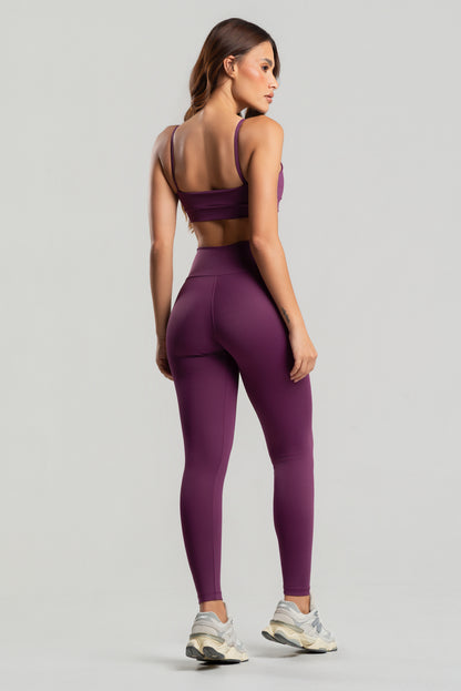 Conjunto Legging + Top Basic Açai