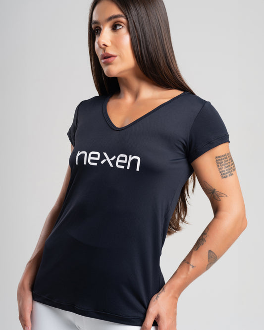 Blusa Tech Preta Poliamida