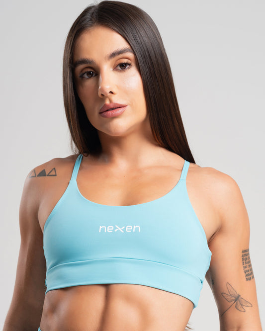 Top Tank Azul Poliamida