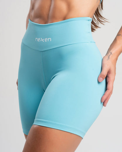 Short Tank Azul Poliamida