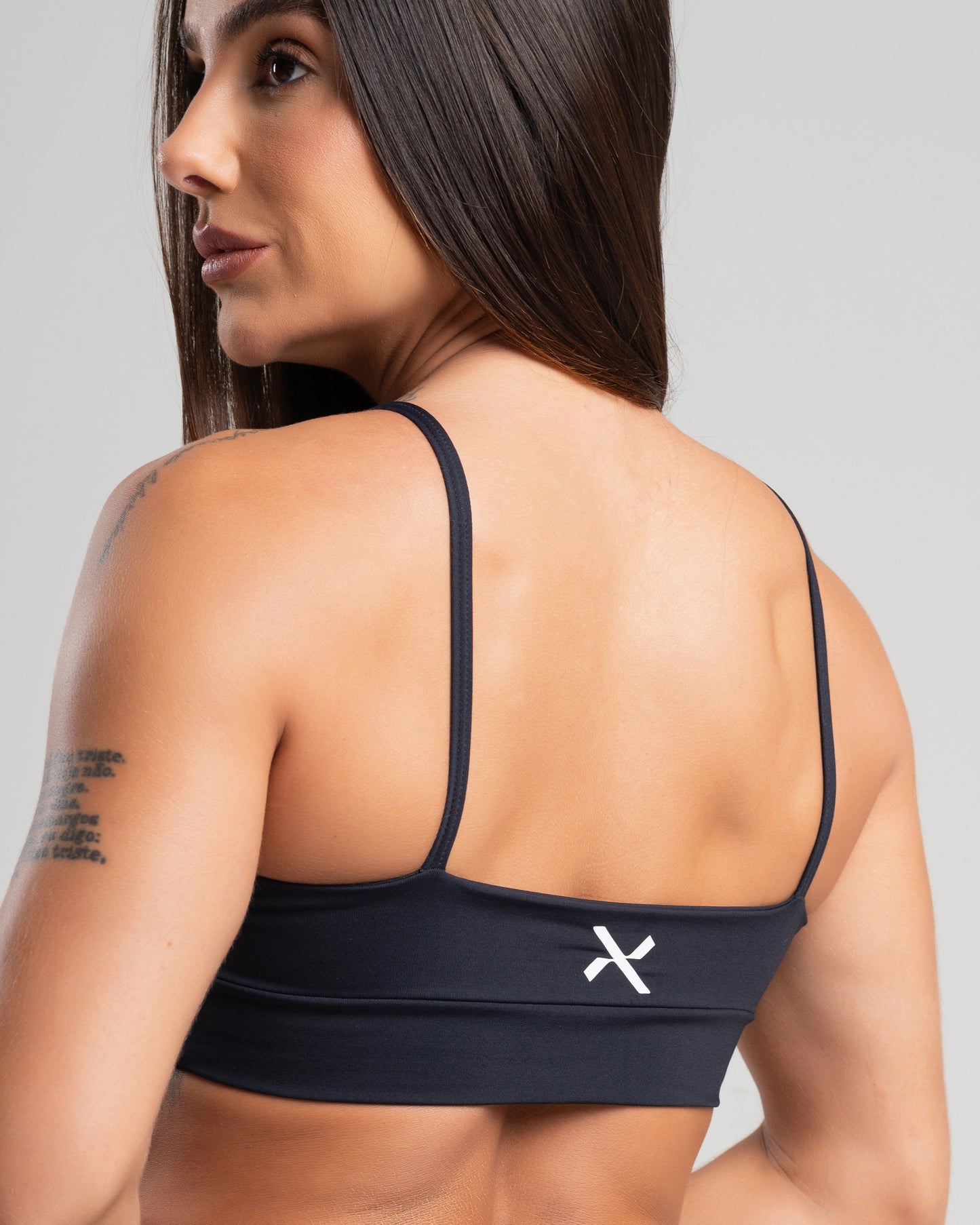 Top Tank Preto Poliamida
