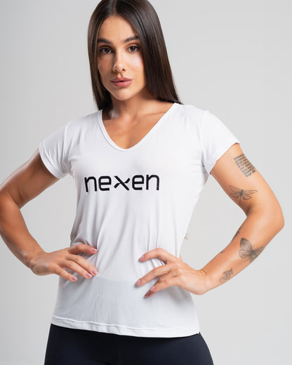 Blusa Tech Branca Poliamida