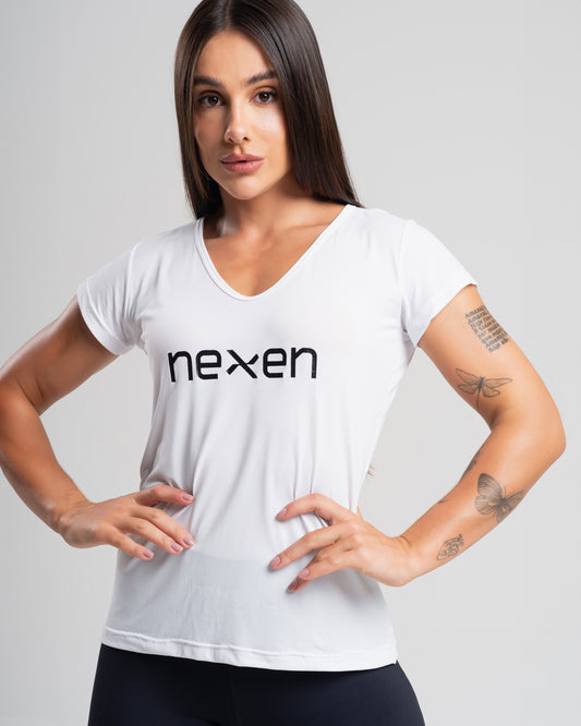 Blusa Tech Branca Poliamida