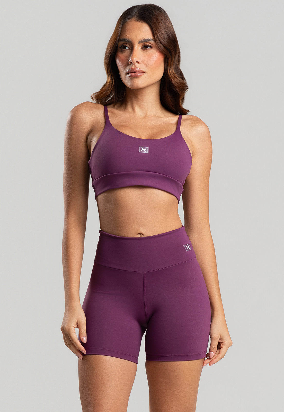 Conjunto Short + Top Basic Açai