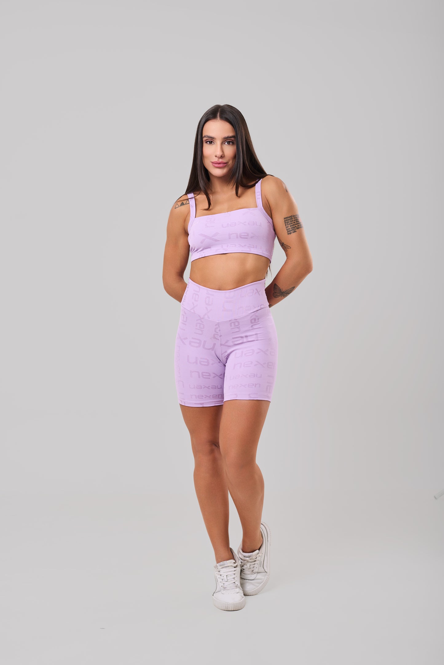 Short Reflexo Lilás