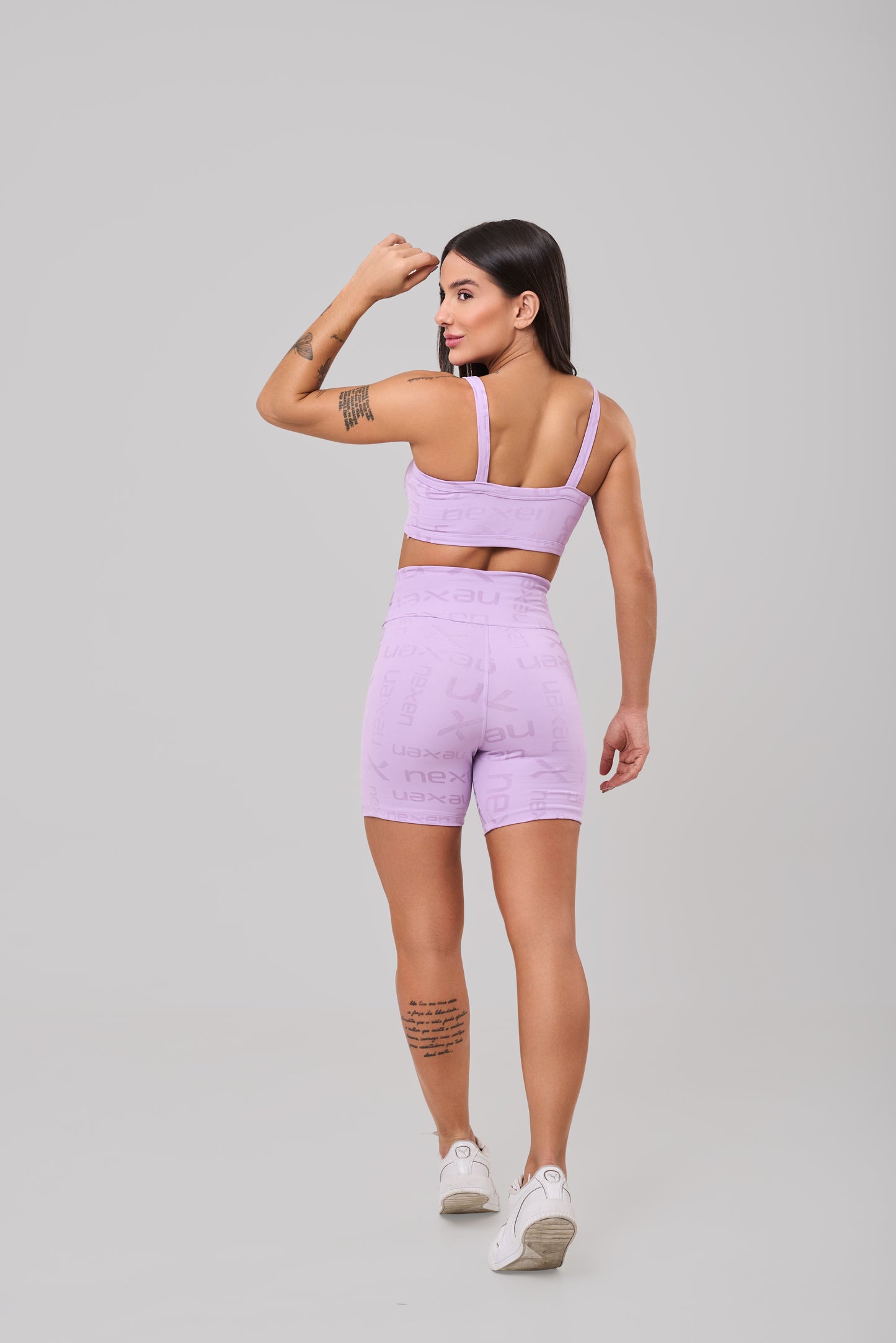 Top Clássico Reflexo Lilás