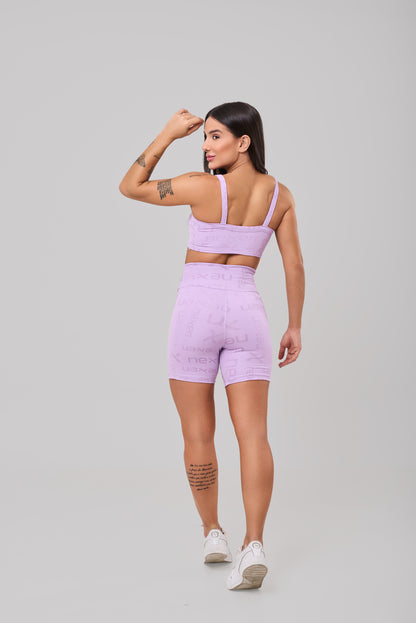 Short Reflexo Lilás