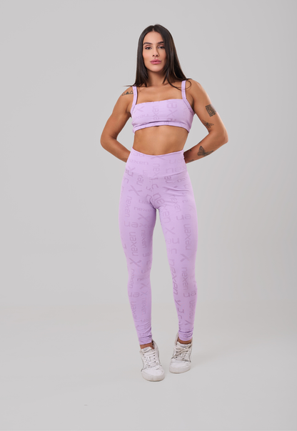 Legging Reflexo Lilás