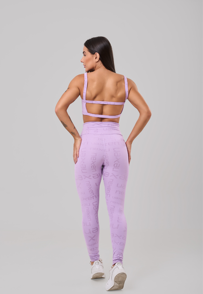 Legging Reflexo Lilás