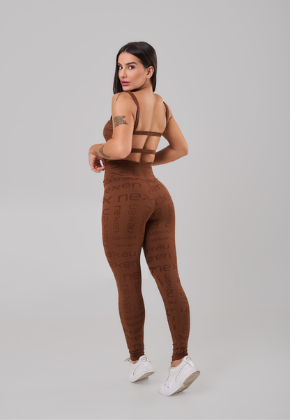 Legging Reflexo Cacau