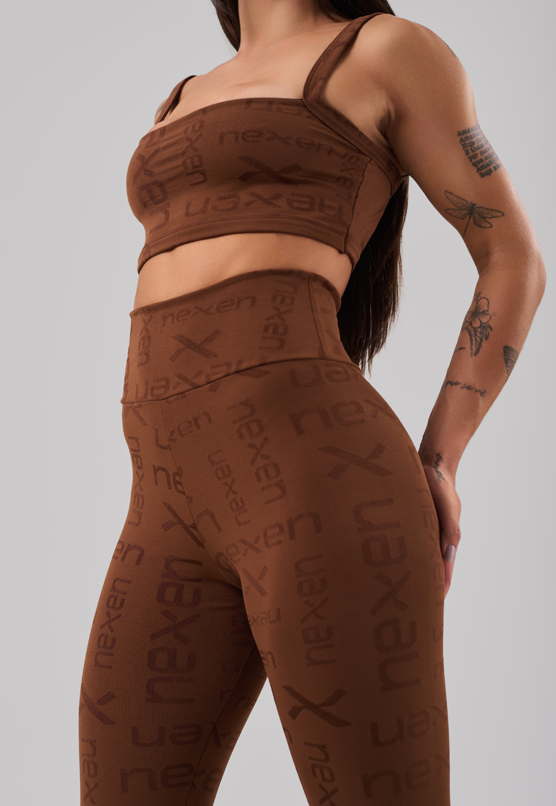 Legging Reflexo Cacau