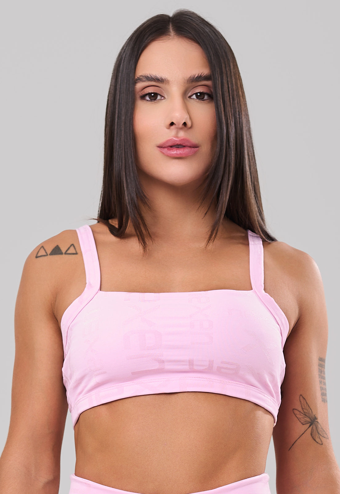 Top Clássico Reflexo Rosa