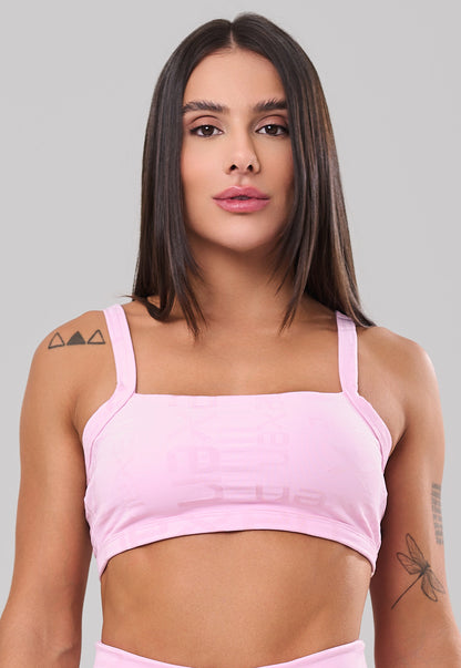 Top Clássico Reflexo Rosa