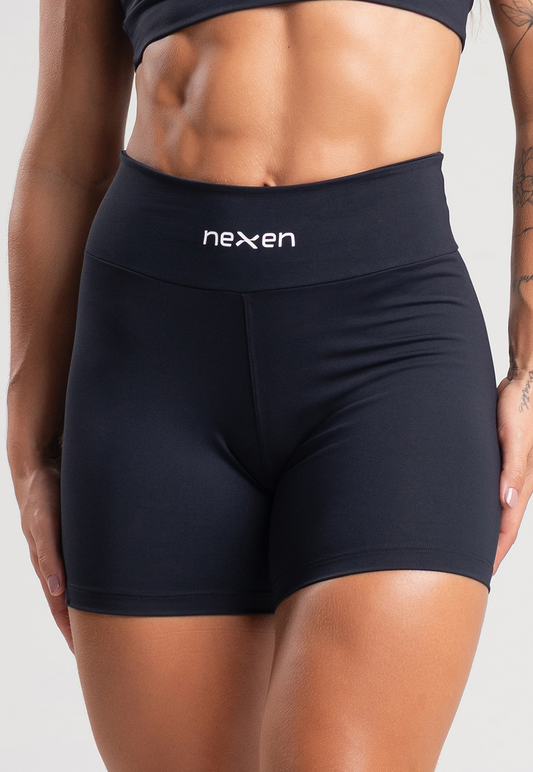 Short Tank Preto Poliamida