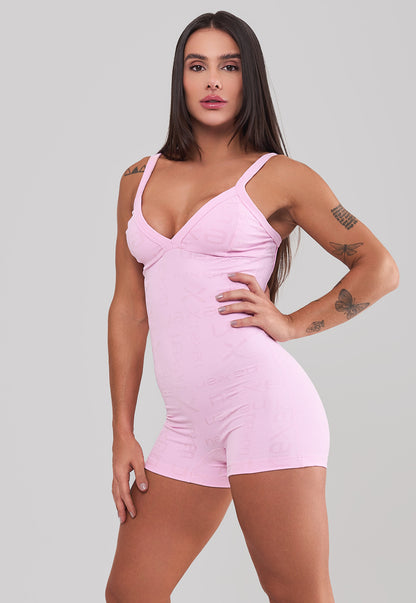 Macaquinho Reflexo Rosa