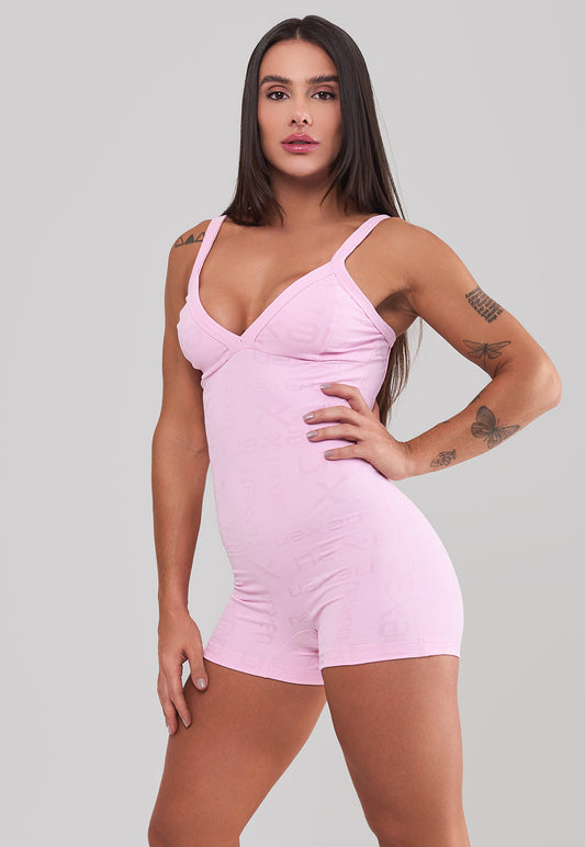 Macaquinho Reflexo Rosa